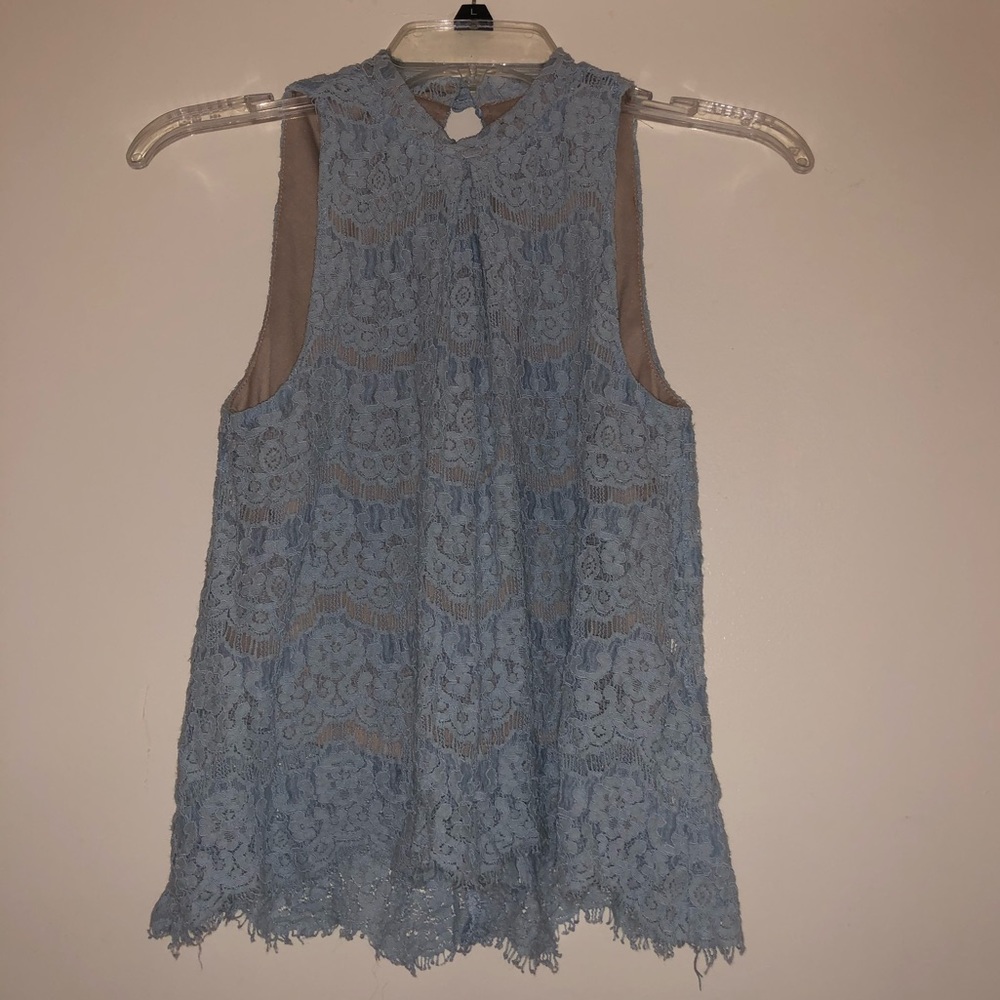 High neck tank top
